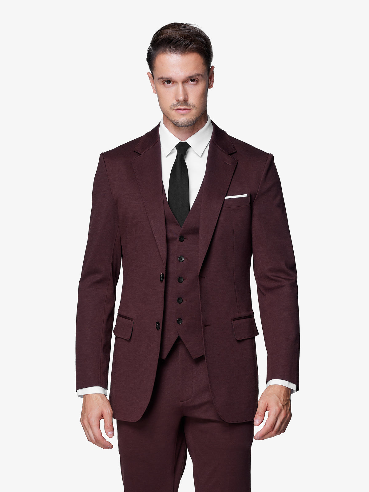 xSuit 5.0 Three-Piece - Burgundy